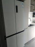 TCL 超薄零嵌系列455升十字四开门白色580mm超薄嵌入式大容量家用一级底部散热电冰箱双循环R455T9-UQ 实拍图