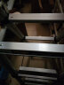 镁多力（midoli）伸缩梯子家用人字梯铝合金加厚折叠梯工程梯多功能1.7=直梯3.4米 实拍图