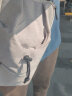 L&M胸包男单肩包男士斜挎包胸前水壶包学生背包平板包潮牛津布防泼水 精英灰色1019 实拍图