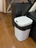 尔蓝智能感应垃圾桶15L关盖防夹手客厅卫生间厕所带盖垃圾筒 AL-GB361 实拍图