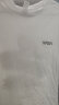 NASA LMC2024夏季新款泼墨花卉短袖t恤男女情侣装宽松纯棉上衣服半袖夏天 珍珠白 M 晒单实拍图