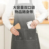 LYNN 防水防油围裙厨房男女通用家务清洁罩衣咖啡奶茶厨师工作服 晒单实拍图