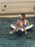 卢卡诺游泳圈动物充气坐骑独角兽成人儿童浮床水上大黄鸭泳池漂浮玩具 小飞艇 晒单实拍图