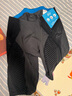 速比涛（Speedo）【潘展乐同款】Fit泳感健身专业游泳竞速及膝泳裤男 黑/蓝 32 实拍图