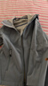伯希和（Pelliot）[风盾]户外冲锋软壳衣防风秋季外套女登山服男夹克12230602灰M 实拍图