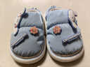 京东京造玉桂狗儿童棉拖鞋卡通家居女童保暖棉拖鞋浅蓝28-29 JZ8178 实拍图