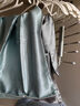 太湖雪纯色真丝枕套 100%桑蚕丝绸 单面真丝枕头套单只装琉璃蓝 48*74cm 实拍图