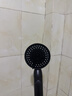 Rosecret【德国】增压淋浴花洒喷头全套强劲家用多功能洗澡手持莲蓬喷头 五档单花洒【幻夜黑】六代升级版丨浴室浴霸单头 硅胶出水孔密集大出水量畅享淋浴 实拍图