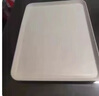 托盘长方形水果托盘茶盘家用果盘早餐盘收纳盘客厅零食盘 北欧风-白色特小号 实拍图