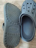 回力洞洞拖鞋休闲室内户外轻便透气不易滑包头沙滩鞋HL03271蓝灰39码 实拍图