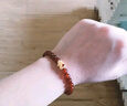 谢瑞麟（TSL）新年礼物黄金貔貅手链足金招财骐骥红玛瑙手串串珠手饰XK132 定价类（约0.3g） 实拍图