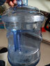 拜杰水桶手提式纯净水桶户外塑料茶水桶饮水桶矿泉水大桶储水桶大容量 7.5L【加厚PC全新料】+1个备用盖 实拍图