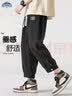 顶峰保罗（Dingfengbaoluo）宽松直筒舒适休闲男士秋季港风运动九分百搭工装裤子K311黑色2XL 实拍图