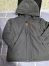 啄木鸟外套男士装秋冬季款夹克加绒加厚羽棉衣棉服棉袄子保暖冲锋上衣服 118灰色加绒 2XL （建议130-145斤） 实拍图