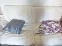 菲梵阁舒棉绒奶油风沙发盖布2024新款沙发垫四季款盖毯沙发巾全包套罩子 蓓拉-奶油白 180*300cm适合三人位/大贵妃位 实拍图