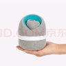 OSTRICHPILLOW GO西班牙鸵鸟枕旅行记忆棉U型飞机睡眠靠枕午睡枕头礼品礼物 纯黑色 实拍图