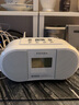 熊猫（PANDA）DS230插卡音箱插u盘播放器多功能收音机老人学生英语听力学习复读机音乐随身听儿童故事机便携音响 白色 实拍图