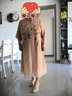 俞兆林（YUZHAOLIN）母亲节妈妈连衣裙夏装旗袍连衣裙子夏季雪纺裙新款中老年人女裙子 粉色 橙粉 4XL 建议140-150斤 实拍图