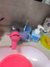 菲特美莱卡通儿童水龙头延伸器宝宝洗手辅助导水槽延长器延伸嘴延长头单个装 粉色大象 实拍图