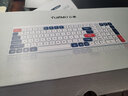 云墨（YUNMO） 无线蓝牙键盘鼠标套装可充电双模静轻音办公打字台式电脑笔记本平板手机通用外设 奶茶色充电单键盘【蓝牙+2.4G无线】 实拍图