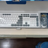 AOC KM720无线键盘鼠标套装 电脑键盘 撞色键盘 防溅洒设计 商务办公家用键盘 白色 实拍图