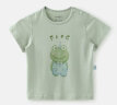 aqpa儿童短袖T恤纯棉上衣春夏宝宝衣服打底 小青蛙 90cm 晒单实拍图