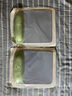 灵蛇（LINGSHE)皮质双面鼠标垫210MM*260MM笔记本电脑桌垫键盘垫办公防水鼠标垫 绿色+商务灰 H66 新品 实拍图