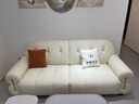 冬熊棉花糖真皮沙发法式奶油风客厅小户型轻奢白色钢琴键云朵沙发 【三人位2.2米】 头层真皮【豪华版】乳胶+4CM紫罗兰海绵 实拍图