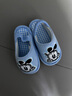 巴布豆儿童拖鞋春秋男童布拖鞋宝宝拖鞋吸汗居家鞋子婴幼儿空调拖防滑 70003浅蓝 22 内长13cm 适合脚长12-12.5cm 实拍图