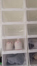 透明鞋柜防尘盒防潮鞋盒前开式置物架储物用品收纳箱收纳盒高颜值 透明加厚中号 8只装 实拍图