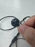铁三角ATH-C200iS半入耳式听歌音乐带麦通话带线控耳塞式扁头高音质耳机 黑色 实拍图