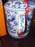盛天下景德镇陶瓷茶杯带盖骨瓷杯青花水杯办公杯礼品杯会议杯子定制 青龙500ML 实拍图