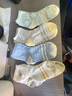 贝肽斯儿童袜子夏季季常规款男童女童网眼袜透气中筒袜宝宝夏季袜子 吉赛尔小熊4双【无骨袜头  清凉透气】 0-6月 实拍图