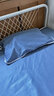 雅鹿凉席冰丝席1.8米床三件套可水洗空调席夏季凉席双人家用软垫席子 【碳光席包边款】深蓝小熊 120cm*200cm 凉席+枕套一只 实拍图