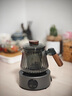 海万森电陶炉煮茶 小型迷你 超小多功能电炉 煮咖啡摩卡壶 家用 不挑锅具 高端智能电热炉 钛灰缘+煮茶壶 实拍图