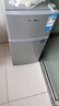 华宝小冰箱小型家用出租房用冷藏冷冻两用一级能效节能省电迷你宿舍寝室办公室二门电冰箱 【一级能效】86L银色【三天约一度电】 实拍图