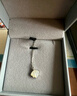 GLTEN施华洛世奇锆一贝子银项链生日元旦跨新年礼物吊坠轻奢小众送女友 实拍图
