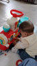 汇乐玩具小火车儿童早教玩具车1-3岁婴儿玩具宝宝学步车可坐人儿童节礼物 红色 晒单实拍图