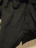 WASSUP HERMU风衣男春秋季美式复古双排扣加厚中长上衣休闲宽松设计感男女外套 黑色 XL（建议130-150斤） 晒单实拍图