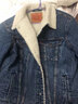 Levi's李维斯男士复古哈灵顿风翻领时尚宽松保暖仿羊羔绒牛仔外套 蓝色 A5784-0002 XS 实拍图