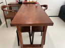 家逸实木凳子家用餐椅子可叠放小板凳餐桌凳创意方凳简约小凳子 实拍图