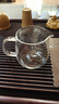 天福茗茶茗茶彼物茶具 大器茶海 玻璃分茶器公道杯透明加厚耐热家用配件 彼物大器茶海350ml 实拍图