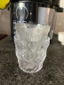 炊大皇冰川纹玻璃杯时尚潮流ins风果汁杯酒杯水杯300ML两只装【透明色】 实拍图