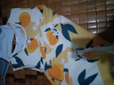 IOSN棉绸女睡衣新款夏妈妈睡裙中长款无袖连衣裙人造棉家居服洋气 黄底柠檬果 3XL 125-148斤 实拍图