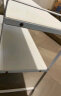 逸朗德简易厨房多层置物架调料用具架子客厅桌面打印机置物架办公桌置物 双层白架白色板-50cm长-厚1.5cm 晒单实拍图