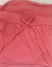 芬腾 女士睡衣棉质秋冬新款纯色七分袖蕾丝拼接V领家居服套装 枫叶红 L 晒单实拍图