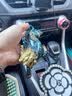紫杉堡纯铜貔貅汽车摆件车载中控台创意礼物新能源车适用高级感蓝色 实拍图