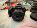 佳能（Canon）EOS R50 微单半画幅相机 r50小巧便携 Vlog拍摄直播相机 4K短视频  学生微单相机 R50黑色拆单机+RF50 1.8【人像小痰盂】 套餐三【续航双电池~人像柔光镜~R 实拍图