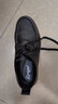 强人商务皮鞋男软面软底镂空透气凉皮鞋休闲男凉鞋 JDD351320 黑色 38 实拍图