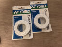 YONEX尤尼克斯羽毛球手胶轻薄防滑吸汗功能型柄皮AC-147EX白/天蓝3条装 晒单实拍图